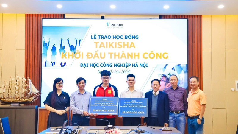 Lễ trao học bổng Taikisha tại Hà Nội