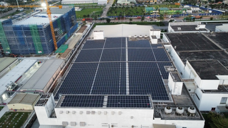 CÔNG TY TNHH MABUCHI MOTOR VIỆT NAM - HỆ THỐNG PIN NĂNG LƯỢNG MẶT TRỜI MỚI CHO NHÀ MÁY SỐ 2