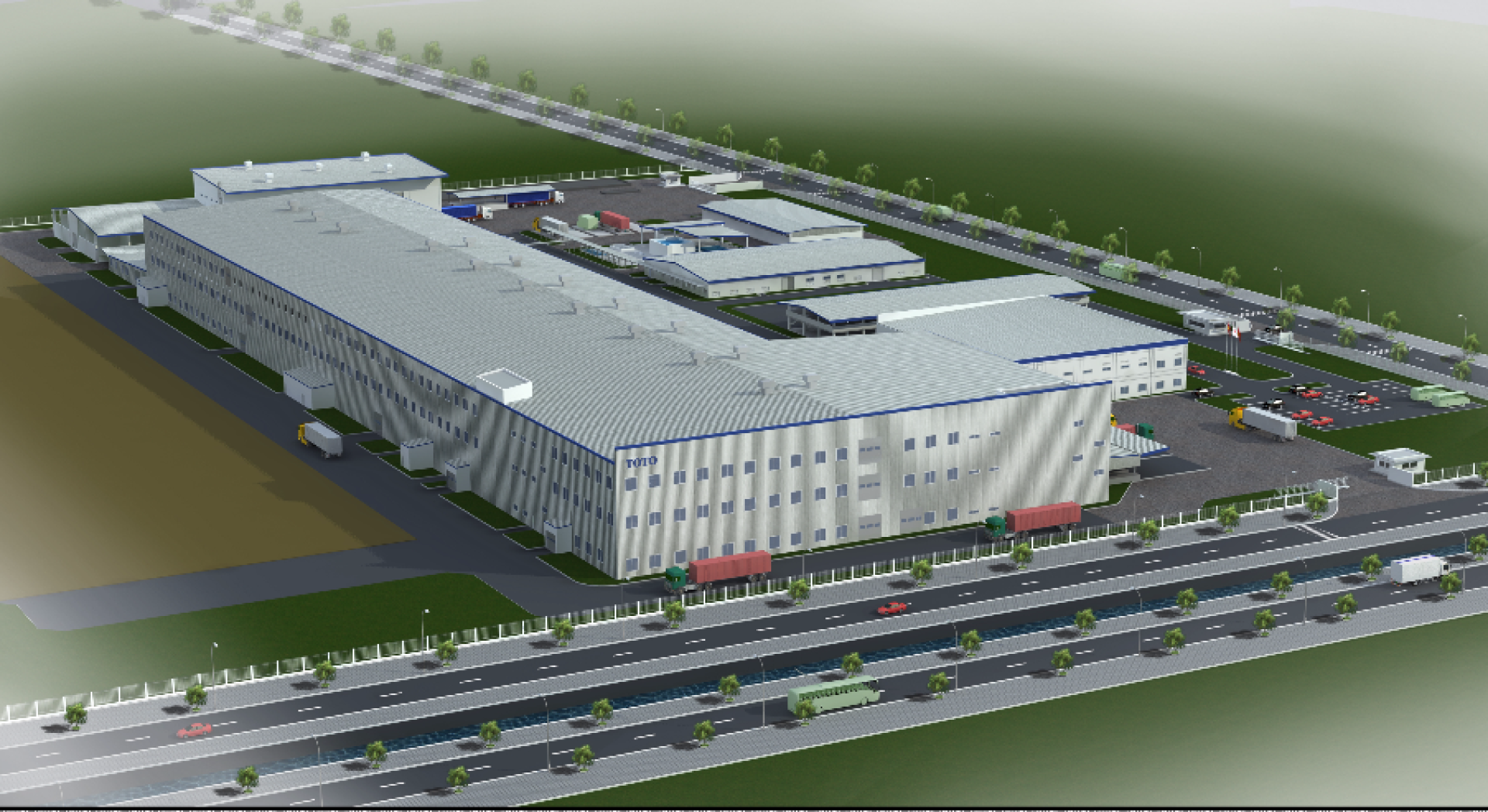 CÔNG TY TNHH TOTO VIỆT NAM - NHÀ MÁY MỚI THỨ 3 (HẠNG MỤC PHÒNG SẤY)